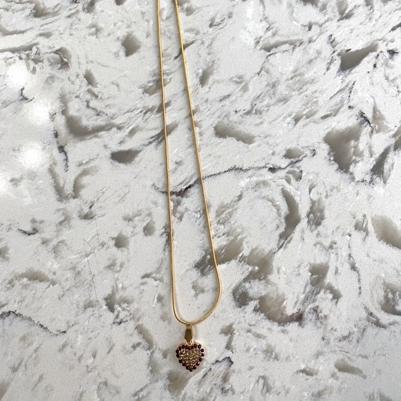 Good platted Heart necklace - Picture 1 of 3